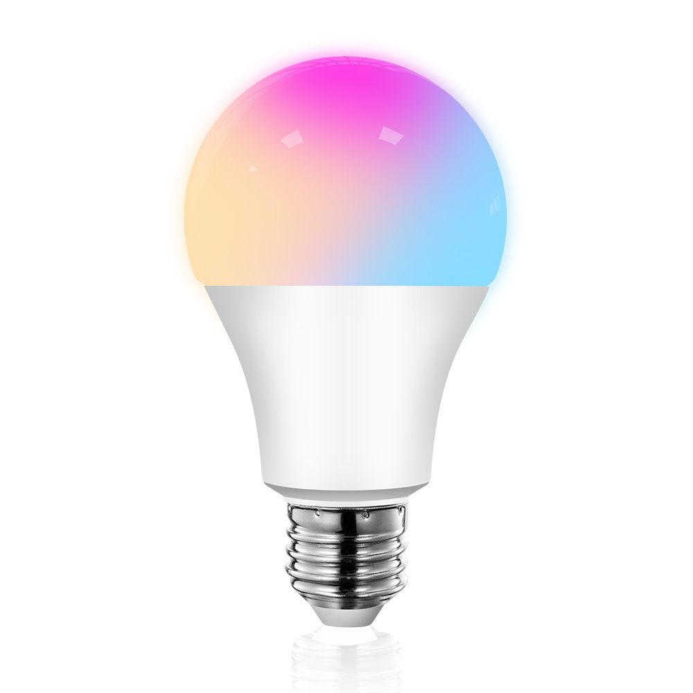 Dimmable Alexa Tuya Color Changing Music 9W E27 B22 Lamp Housing Night Wifi Rgb Smart Light Led zigbee Bulbs