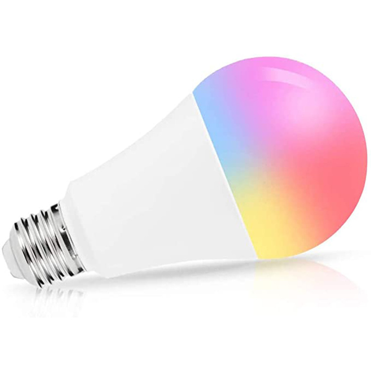 Smart led Wifi Bulb 9W RGB Compatible With Alexa Tuya Google Assistant lighting led light Voice Control Dimmable color bulbs