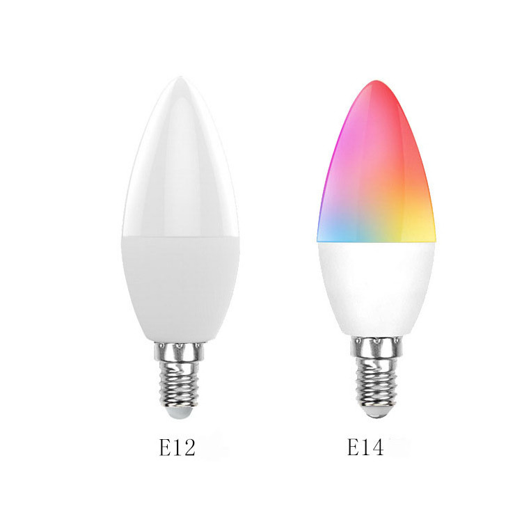 RGBCW 9W Smart Light Bulb Alexa Google Smart life wifi Tuya Dimmable Voice Control Multicolor led color bulb