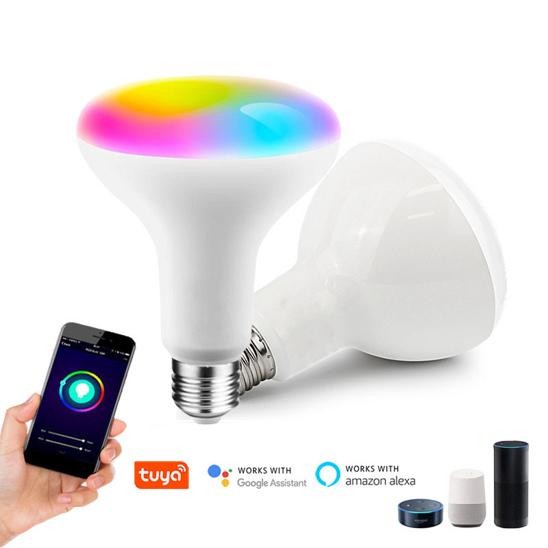 Smart life wifi light colour BT mesh smart LED bulbs E27 B22 E26 ALEXA Google home smart light bulb bombilla rgb tuya bulb lamp