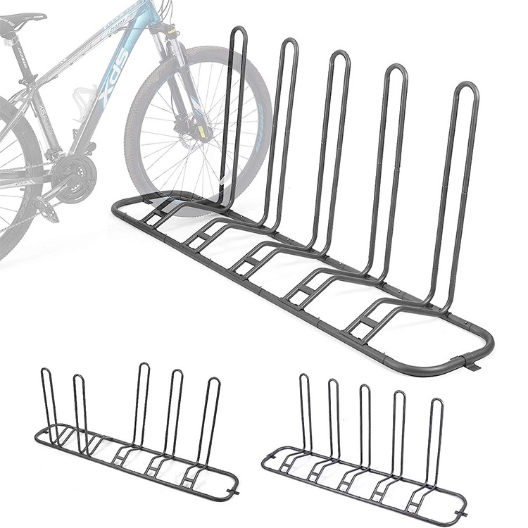 Outdoor 2 Tier Bike Parking Bicycle Rack Bicycle Floor Stand Storage Bicycle Rack