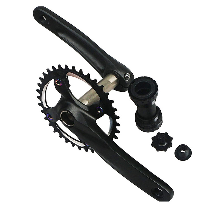 Bike Bicycle Crankset Bicycle Crank Arm Track Parts Bike Single Speed Crankset