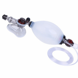 Silicone reusable manual resuscitator ambu bag