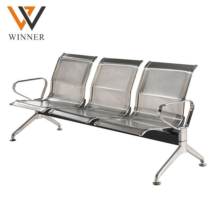 station stainless steel chairs bus stop waiting chair customizable seat metal bench airport link chairs