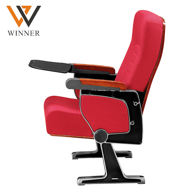 Factory Price Commercial Furniture Folding Durable Fabric Seat Cover Auditorium Theater Chair