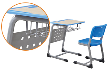 Low Price Modern Classroom Furniture Durable Single School Table And Chair For Sale