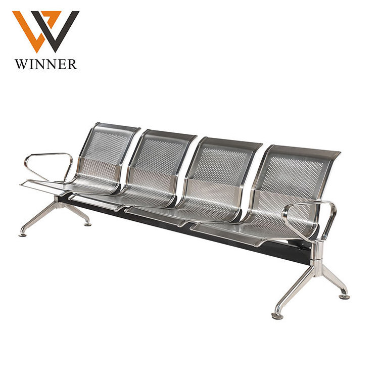 station stainless steel chairs bus stop waiting chair customizable seat metal bench airport link chairs