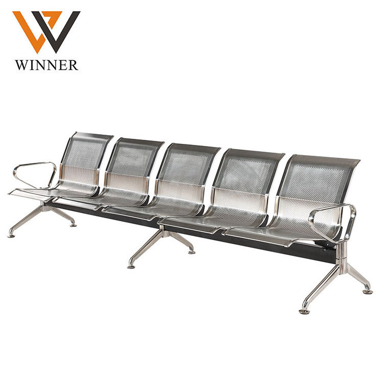 station stainless steel chairs bus stop waiting chair customizable seat metal bench airport link chairs