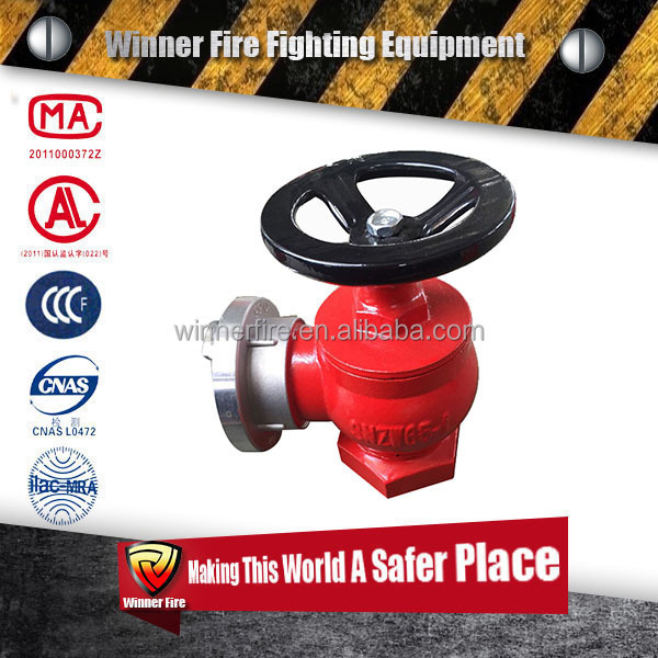 2.5 inch indoor fire hydrant valve in fire fighting equipment