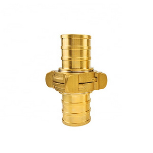 Brass Nakajima Fire Hose Coupling