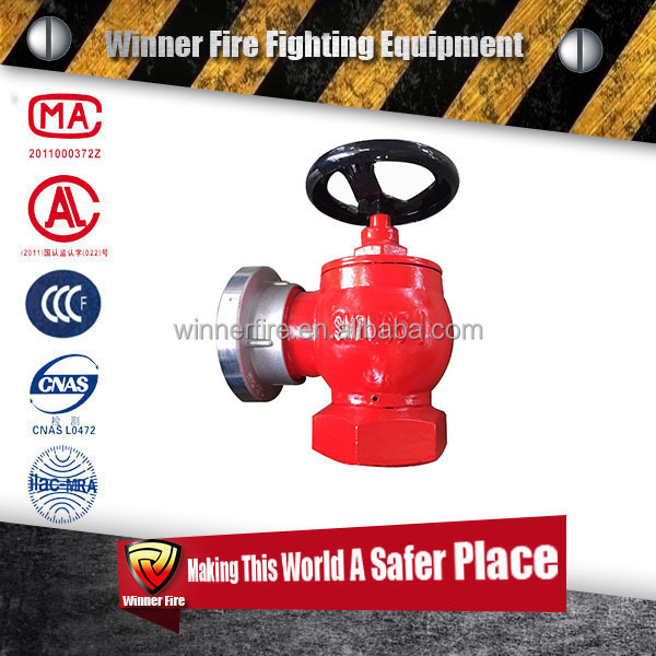 2.5 inch indoor fire hydrant valve in fire fighting equipment