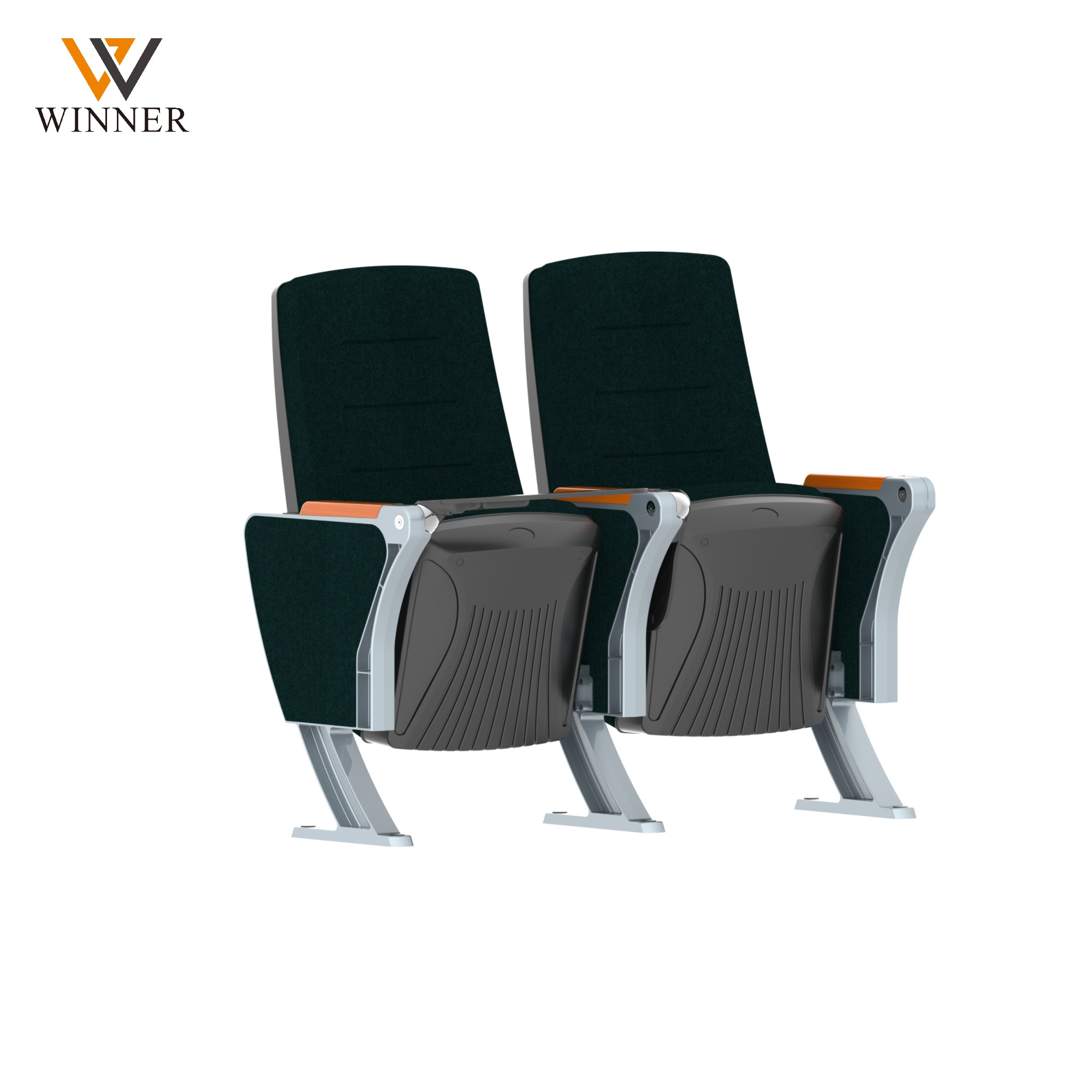 Theatre lecture foldable church auditorium hall chair plastic reception theatre hall arm chair auditorium seating