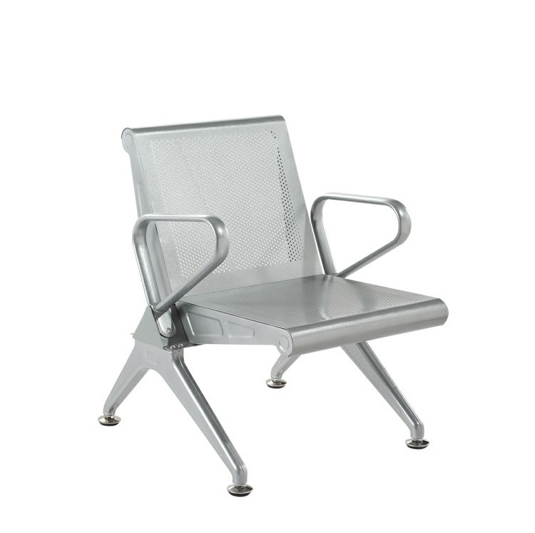 5 Seats Metal Clinical Hospital Long Public Waiting Area Chair