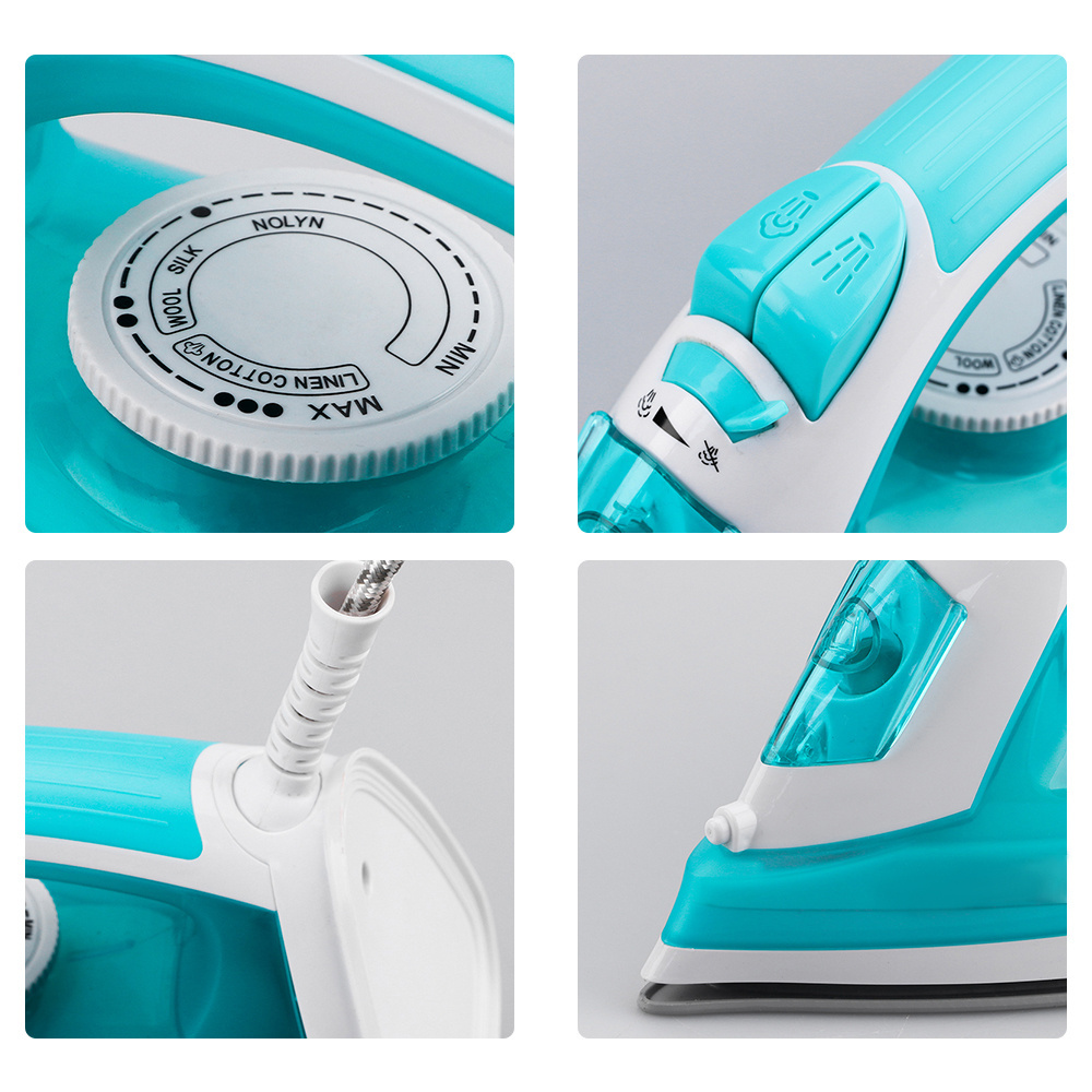 2024 Factory Best Selling 2000w Home Automatic Handheld Ceramic Soleplate Electric Spray Steam Iron For Ironing Clothes