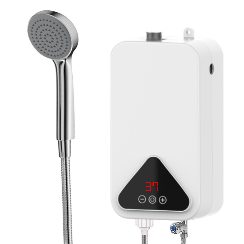 2023  New Product Tankless 3.5KW/5.5KW Bathroom Temperature Controlling Hot Cold Water Instant Electric Water Heaters