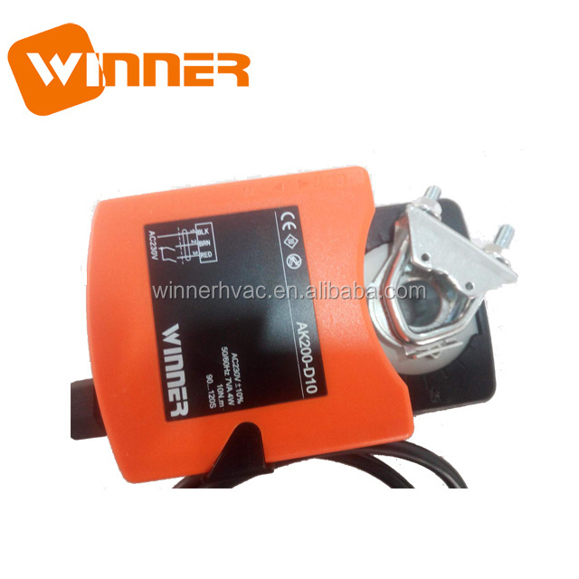 Winner Winvall HVAC Ventilation System Motorized 10N.m Air Damper Actuator with 2 Mirco Switches