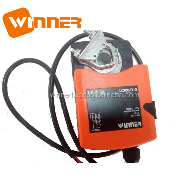 Winner Winvall HVAC Ventilation System Motorized 10N.m Air Damper Actuator with 2 Mirco Switches