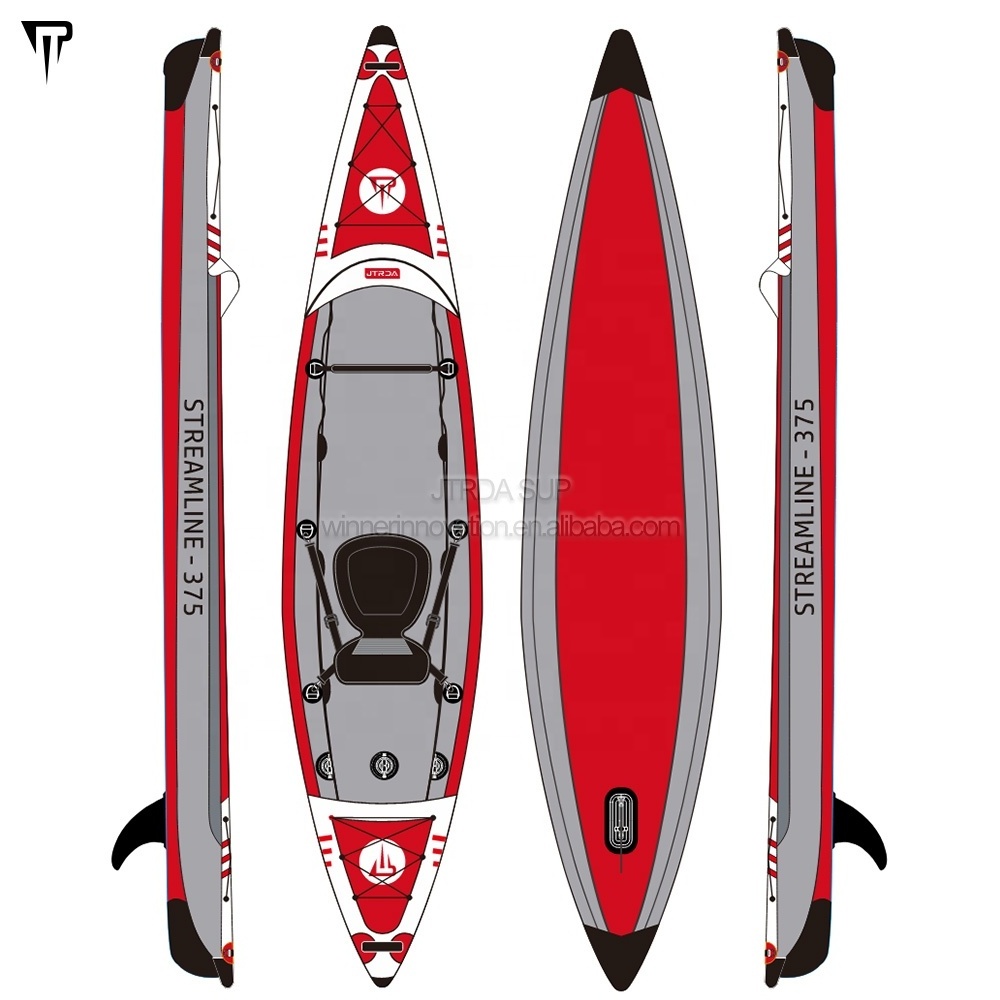 JTRDA Three 3 person kayak high pressure all drop stitch kayak Inflatable Kayak