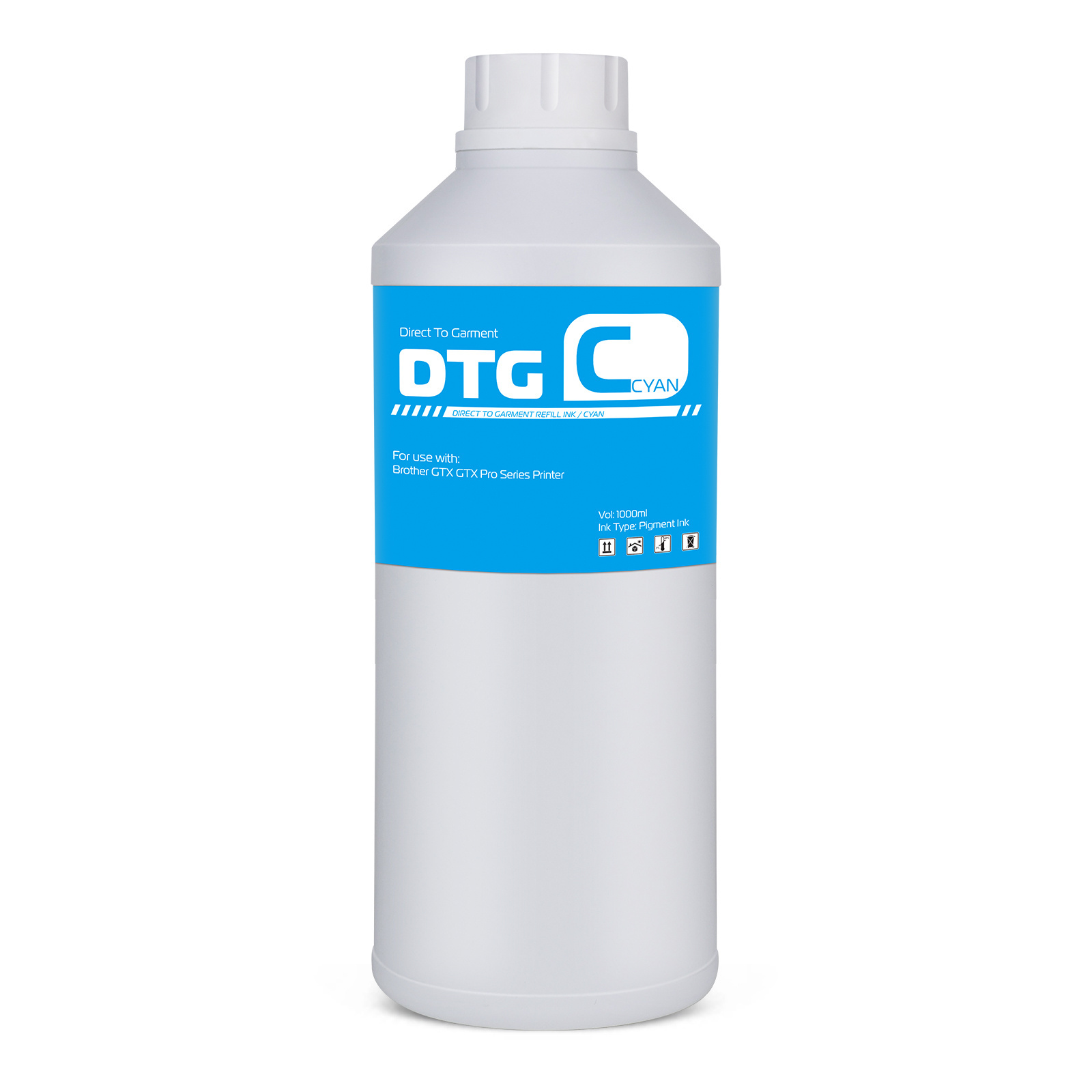 Factory Price Water Based Refill Bulk DTG Pigment Ink Direct to Garment Pigment Ink for Brother gtx pro epson