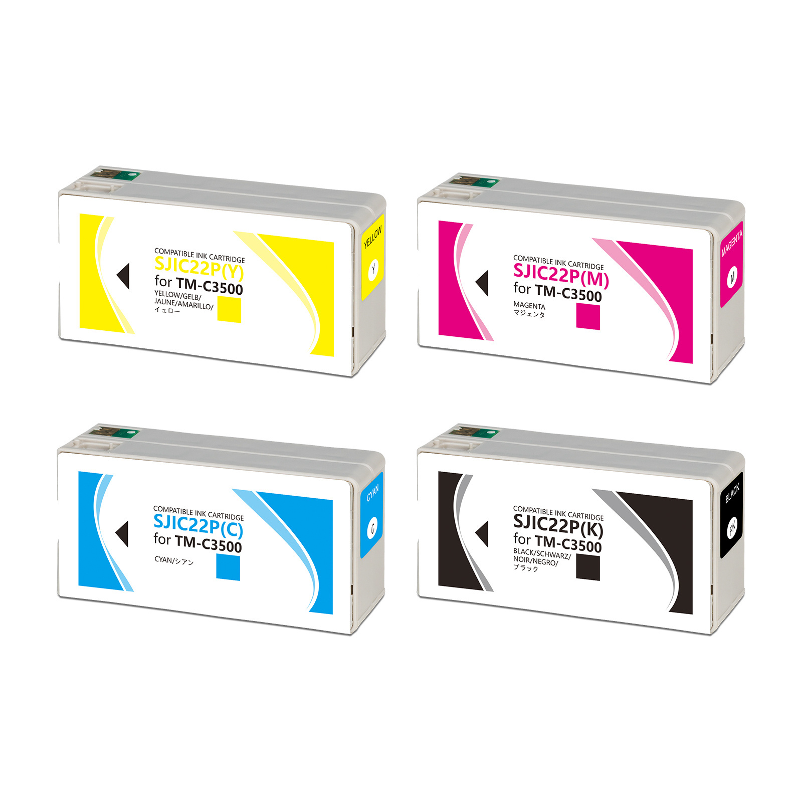 WINNERJET ink cartridge for EPSON TM - C3500 C3510 C3520 3500 3510 3520 colorworks inkjet label printer ink