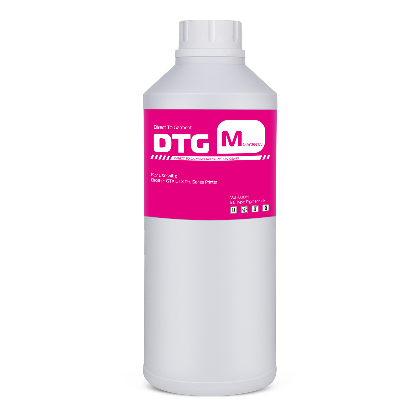 Factory Price Water Based Refill Bulk DTG Pigment Ink Direct to Garment Pigment Ink for Brother gtx pro epson