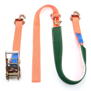 2 Inch Car Dolly Straps With Slip Wheel Lift Straps Tire Towing Straps