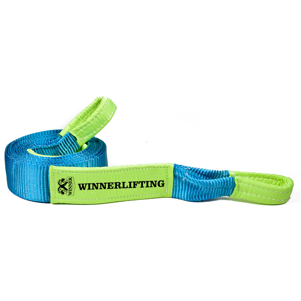 Winnerlifting Truck Trailer Emergency 10T Snatch Tow Strap tow strap polyester