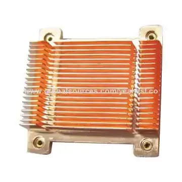 Aluminum Extrusion Round Aluminium Heat Sink Airfoil Flexible Curved Computer Cpu Fan Heat Sink