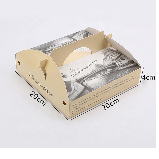 pizza box wholesale eco -friendly box package food grade pizza box