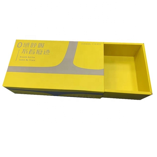 Chinese factory custom luxury velvet gift boxes cardboard Baby gift box set  yellow towel set in gift box