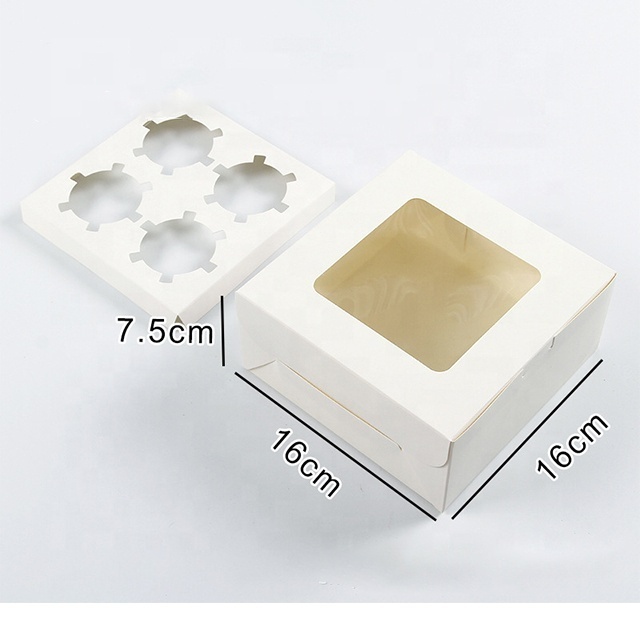 Easy to assemble 12 grid pastry boxes dessert drawer box packaging for biscuit