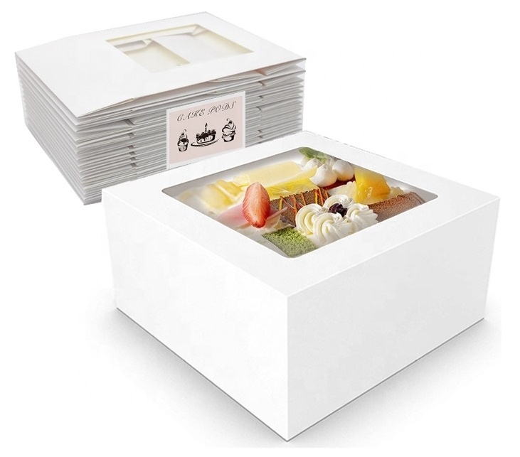 Hot selling luxury wedding cake box for guest bakery donut  cake box 10 inch