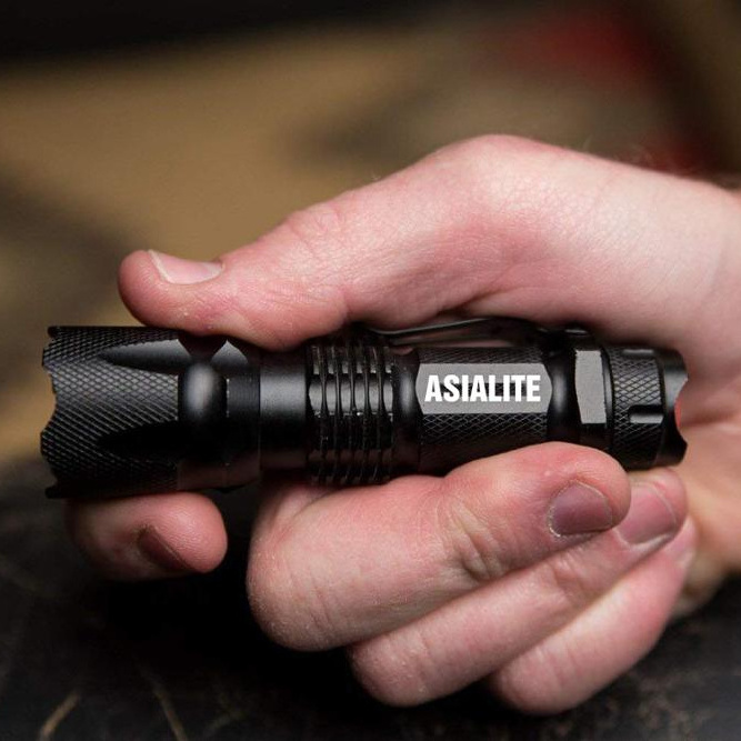 150 Lumen MINI XPE LED Tactical Torch AA Battery Power Aluminum alloy Portable Zoom Flashlight