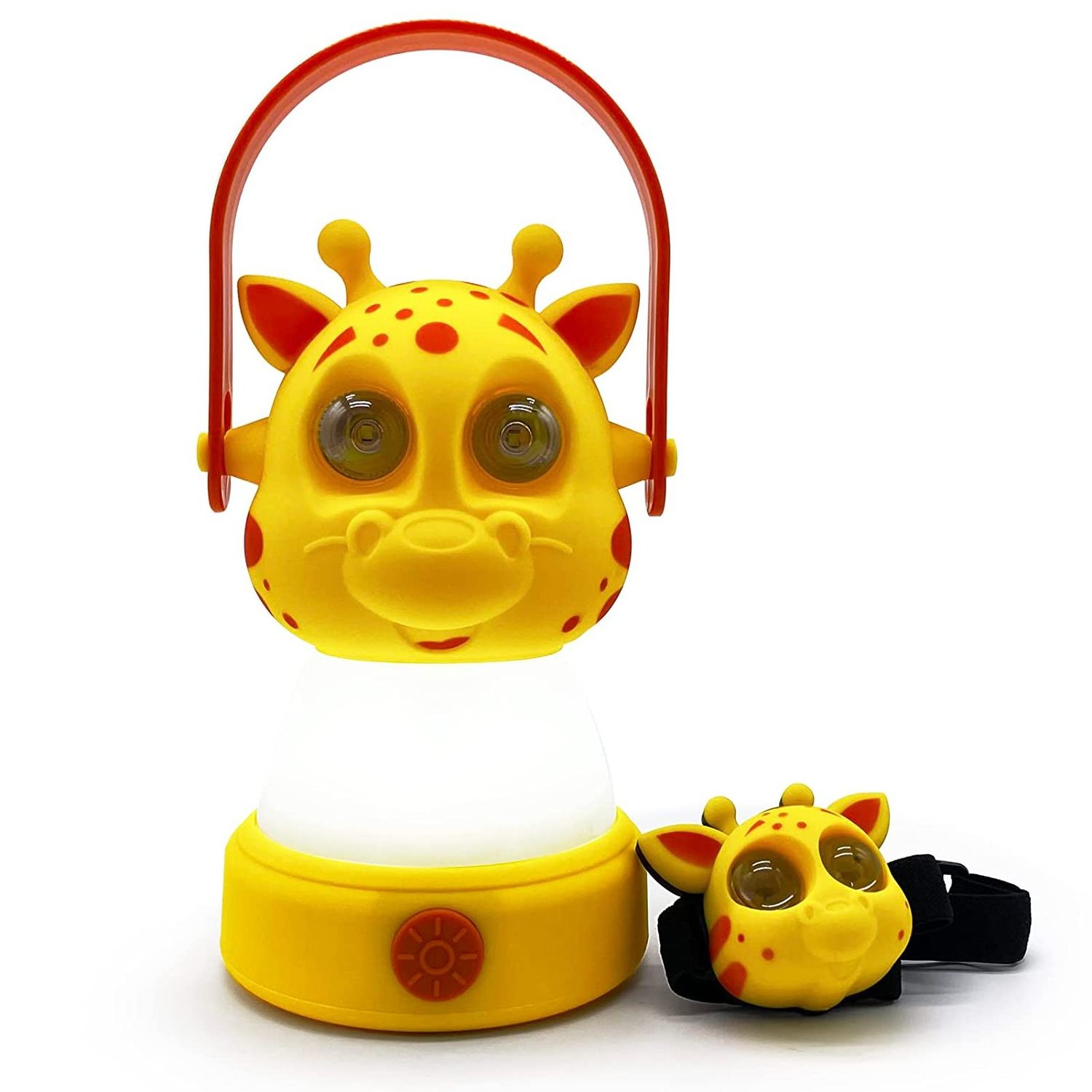 2pcs/set Led Giraffe Camping Lantern for Kids And Headlamp For Night Hiking Camping light