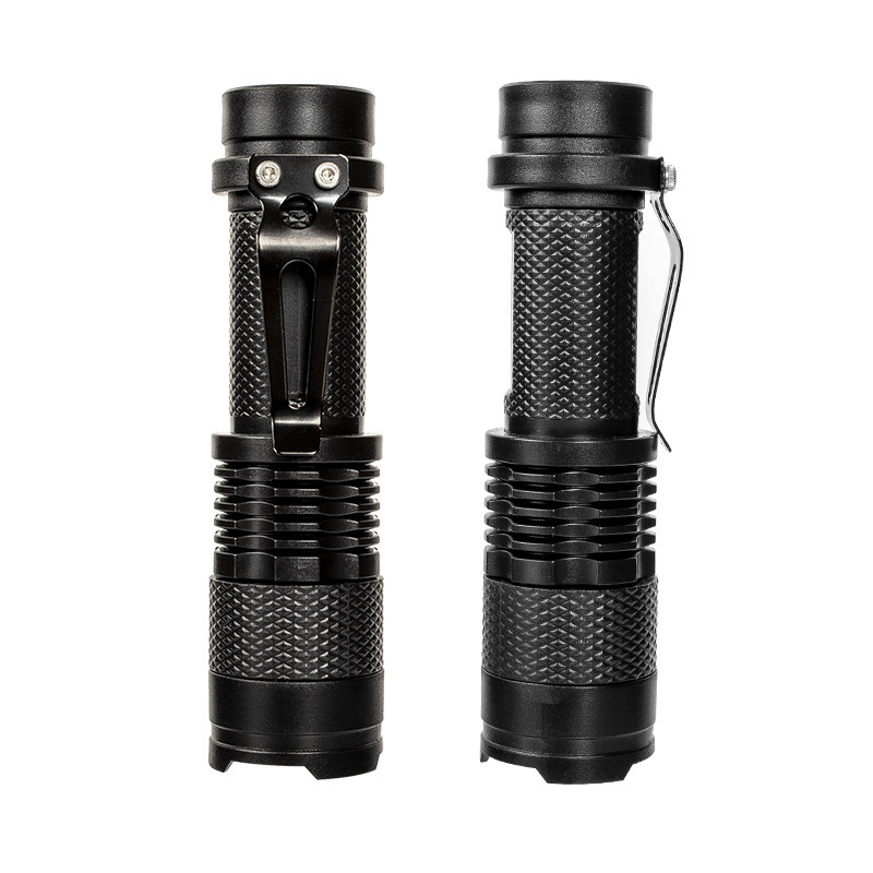 Factory Price Led Rechargeable Torch Light Waterproof Pocket Tactical Flashlight With Clip