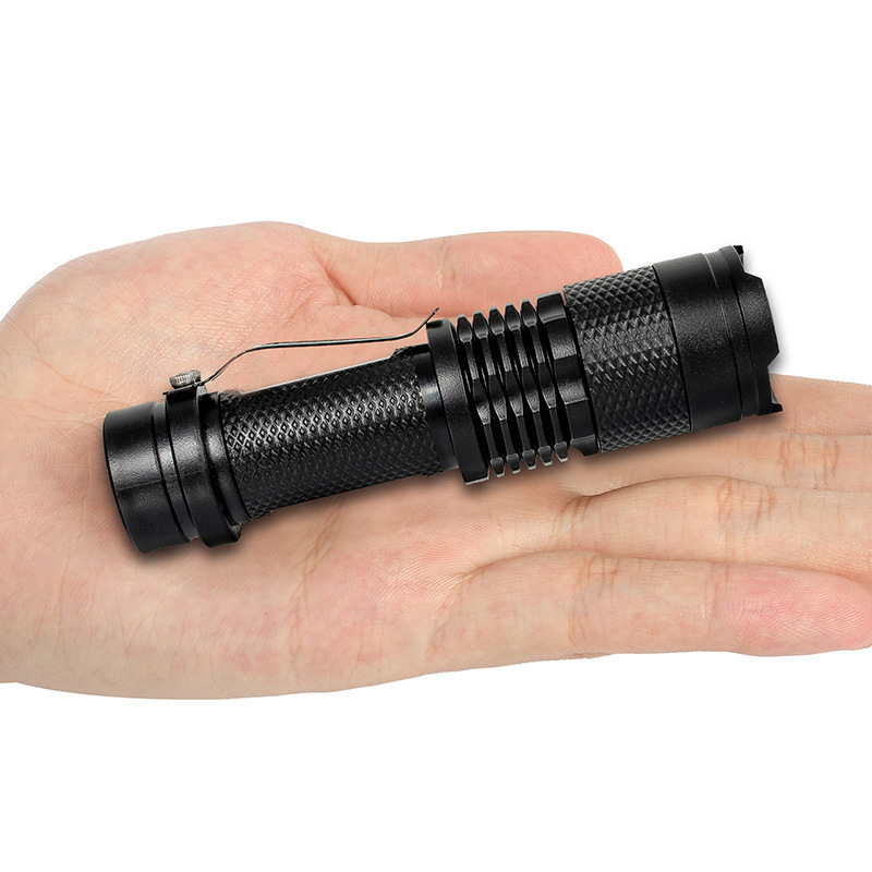 Factory Price Led Rechargeable Torch Light Waterproof Pocket Tactical Flashlight With Clip