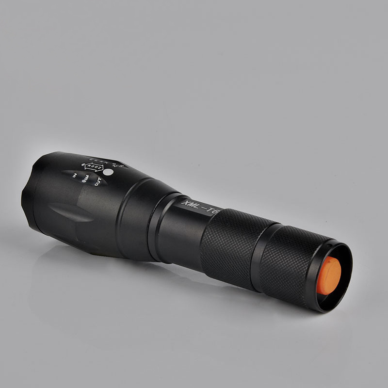 Quality 1000 lumen 5 Strong powerful reacheable Super Bright Mode Led EDC Flashlight long distance led Torch Light