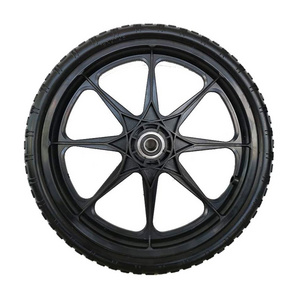 16x2.125  pu wheel Flat Free Hand Truck Tire on Wheel for hunting cart kayak cart tool cart