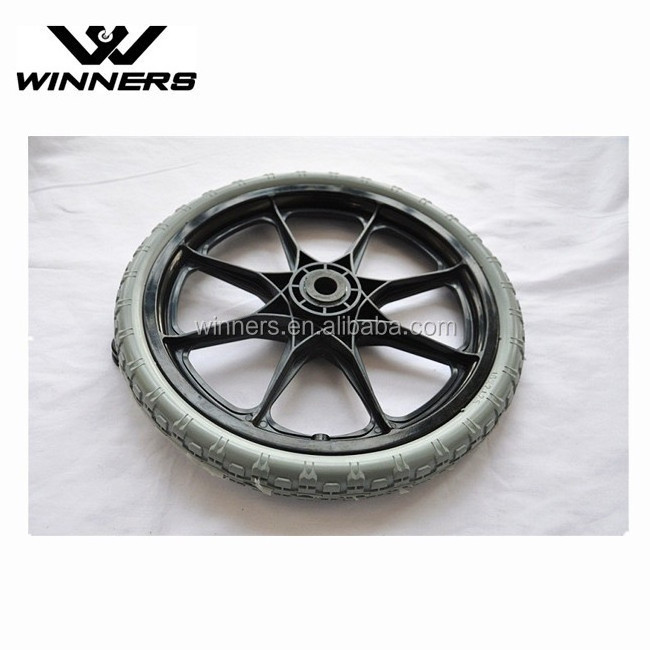 16 inch plastic rim PU foam filled TIRE