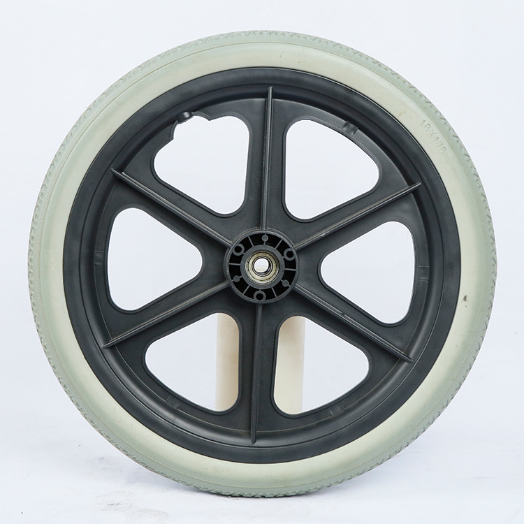 16 inch plastic rim PU foam filled TIRE