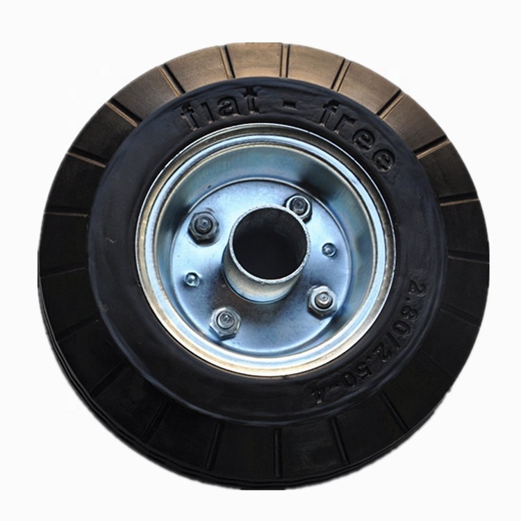 2.50-4 rubber wheel barrow tire/small wheels and tires