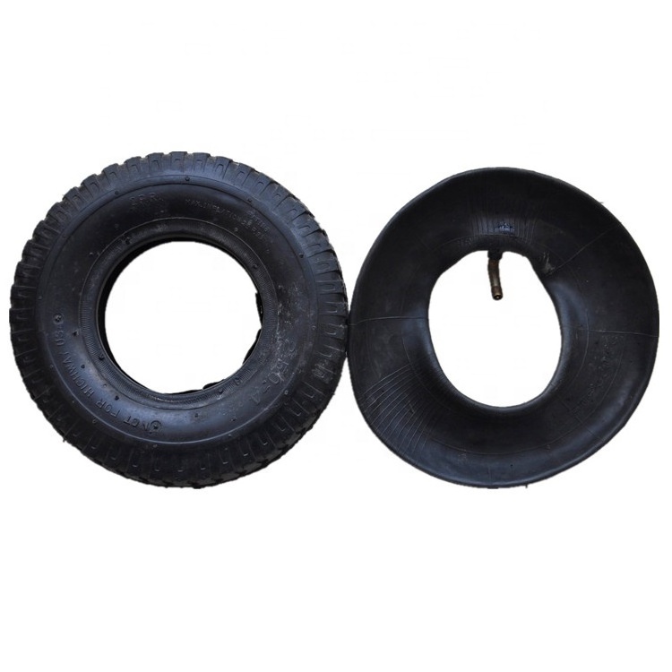 2.50-4 rubber wheel barrow tire/small wheels and tires