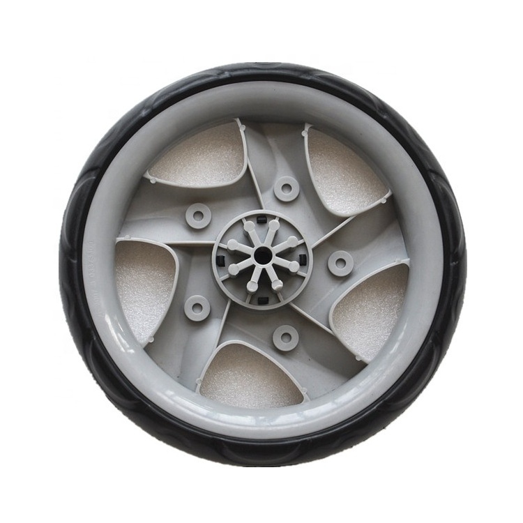 9 inch plastic EVA toy wheel, stroller pram wheels