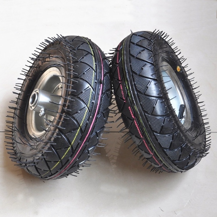 trolley tyre 4.10/3.50-4 small inflatable wheel