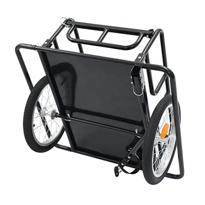 Bike cargo trailer rear cargo rack utility cargo bike trailer