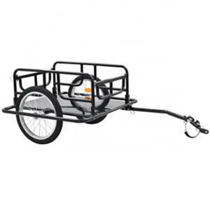 Bike cargo trailer rear cargo rack utility cargo bike trailer