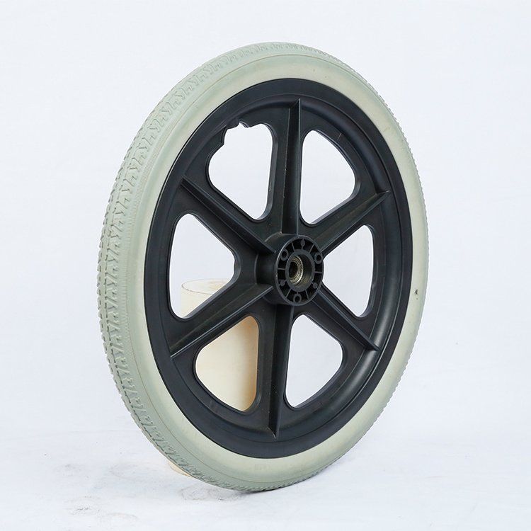 16 inch plastic rim PU foam filled TIRE