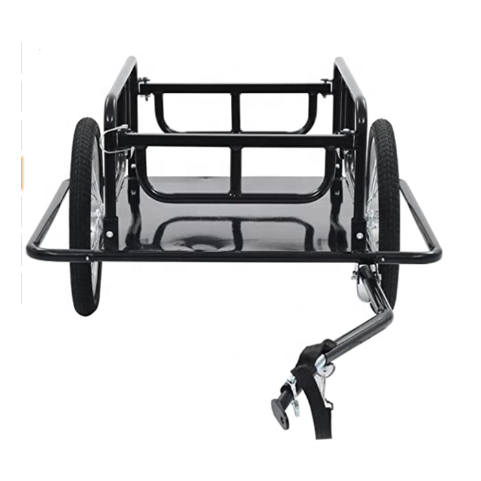 Bike cargo trailer rear cargo rack utility cargo bike trailer