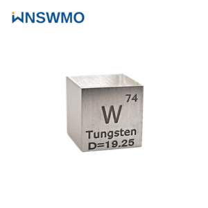 hot sale 10mm tungsten cube Wolfram block for collection