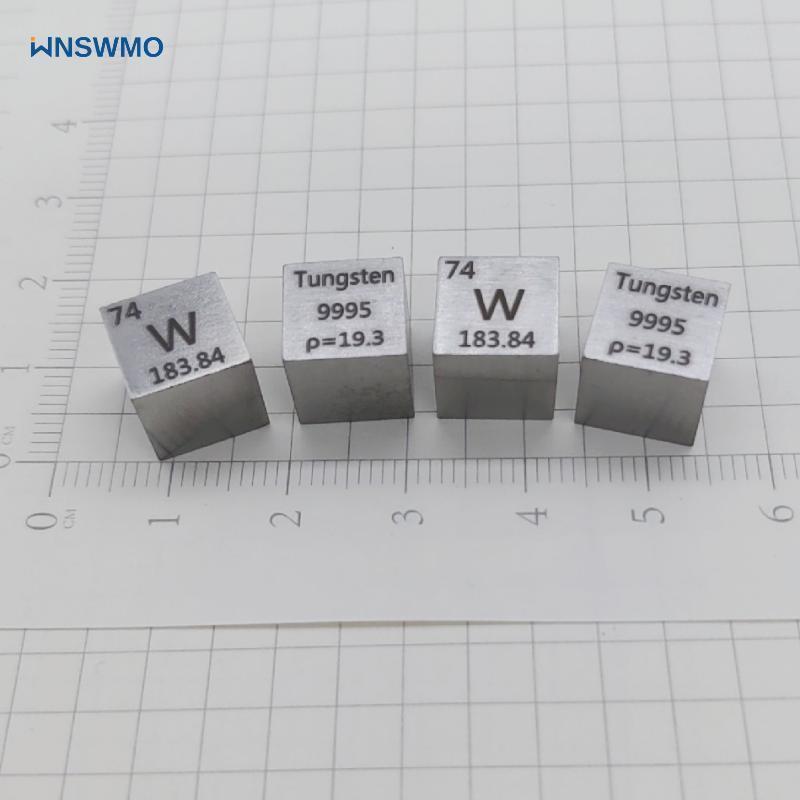 hot sale 10mm tungsten cube Wolfram block for collection